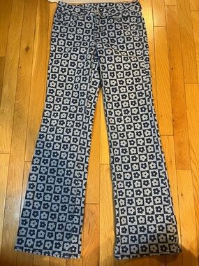 Divided H&M flower print low rise jeans